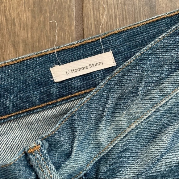 FRAME Denim L’Homme Skinny Jeans in Attridge Sz 31 - Picture 7 of 8